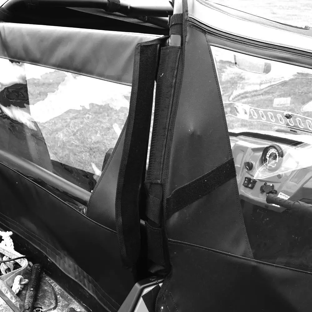 FALCON RIDGE PO RZR DRW01 Polaris RZR 800 900 Soft Door Rear Window Combo - SOFT DOORS 6
