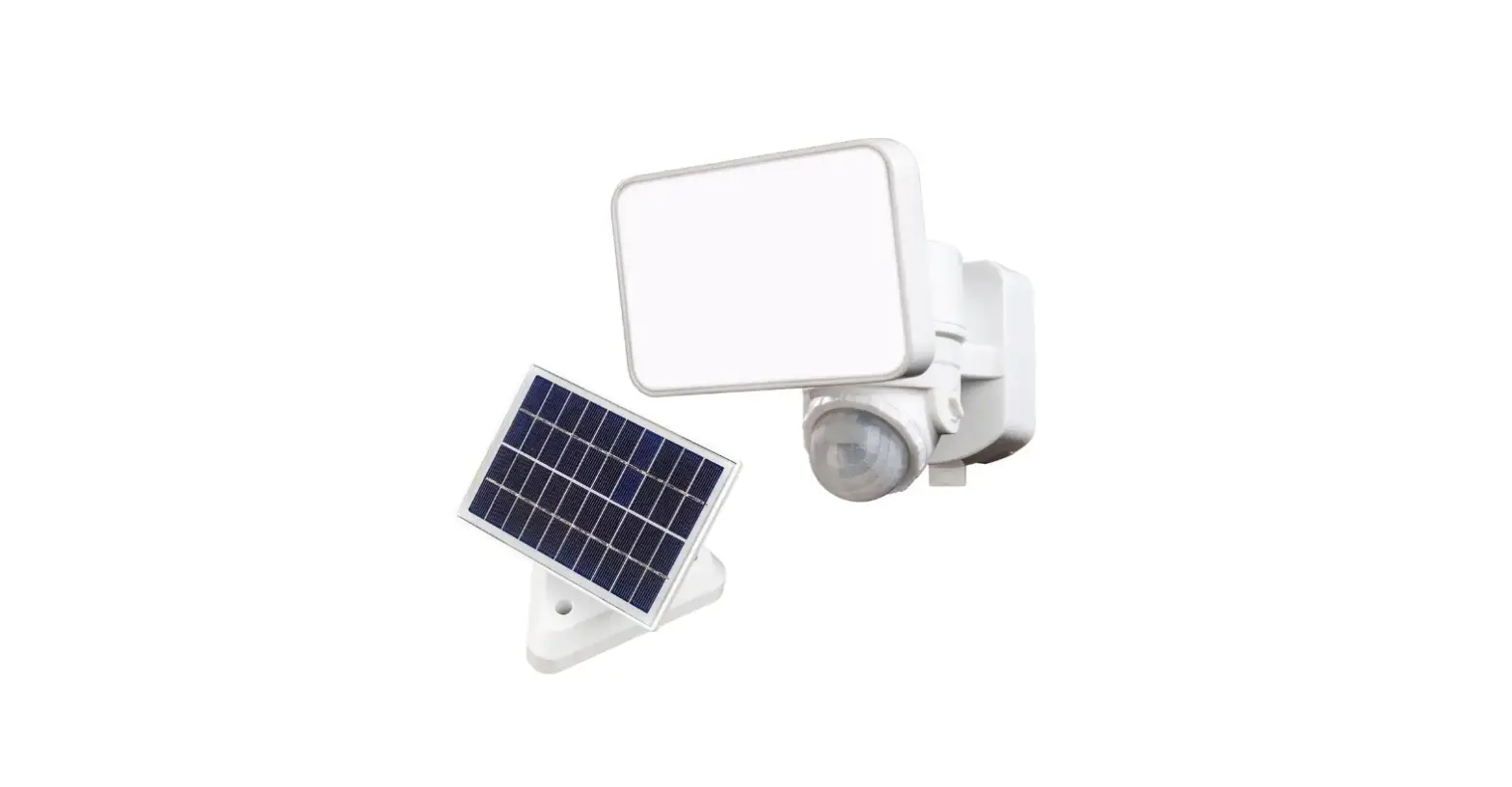 Defiant Dfi-7167-wh 180° White 3-in-1 Compact Solar Motion Activated Integrated Led Outdoor Flood Light User Manual