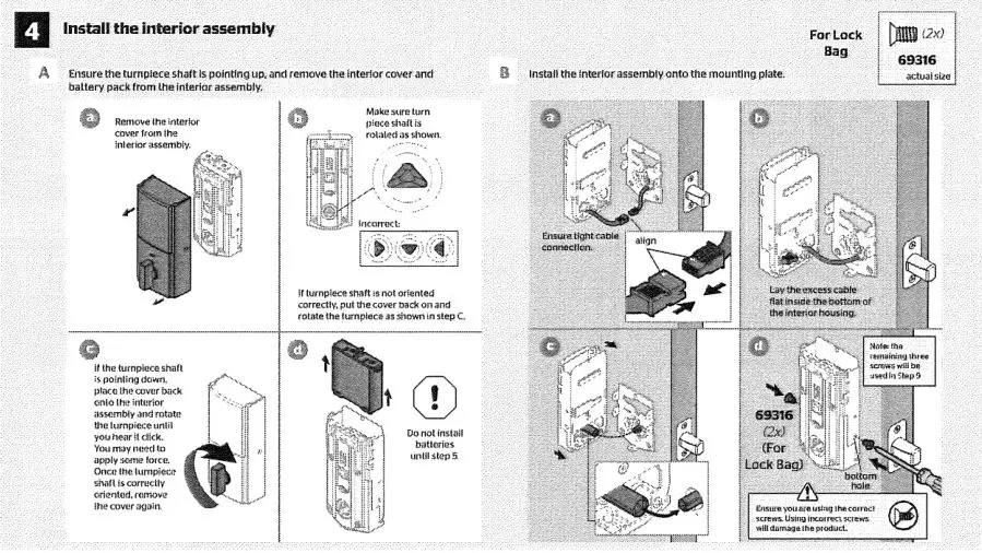 kwikset HomeConnect 620 - Installation 3