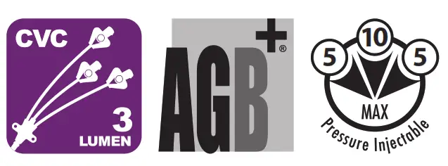 Teleflex ASK 42703 PVCC Pressure Injectable Arrowg Ard Blue Plus Three Lumen CVC Kit -icon