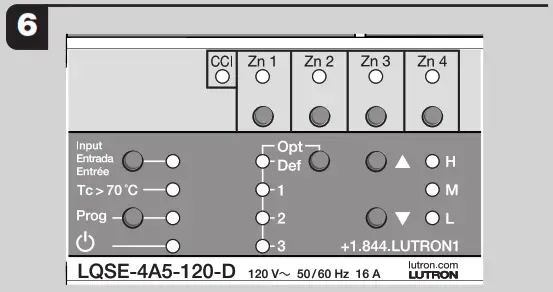 LUTRON PRO LED+ Phase Adaptive Power - LED Diagnostic