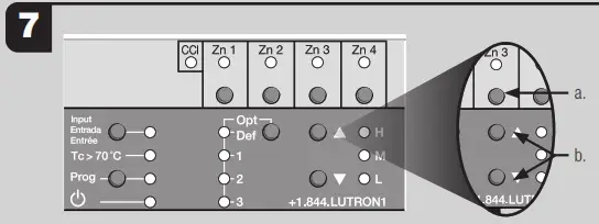 LUTRON PRO LED+ Phase Adaptive Power - Verify Lights