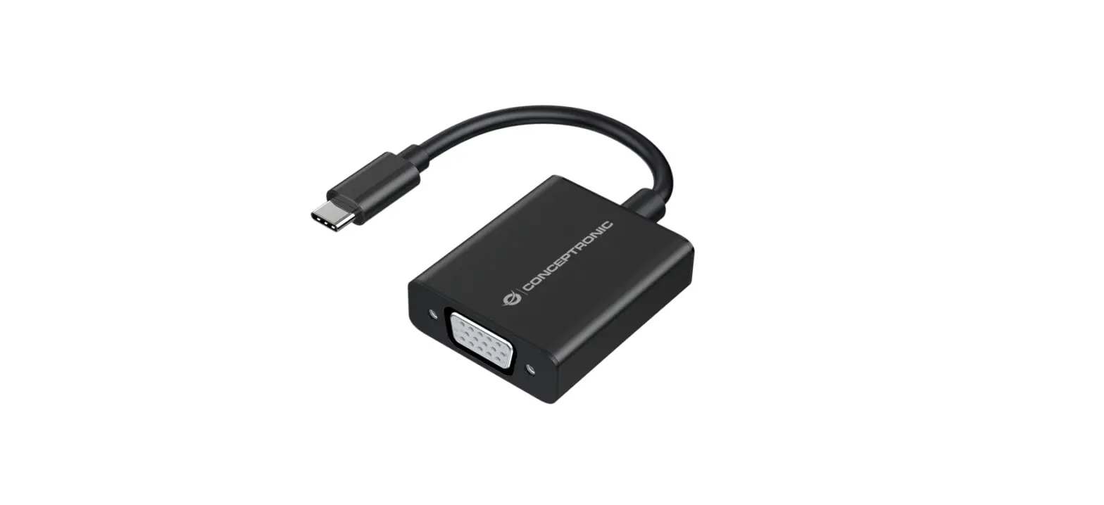 Level One Abby05b Usb-c To Vga Adapter Instructions
