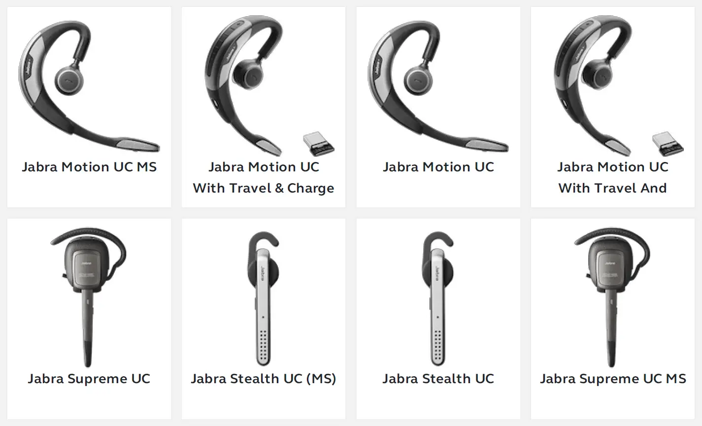 Jabra Supreme UC MS Headset 9