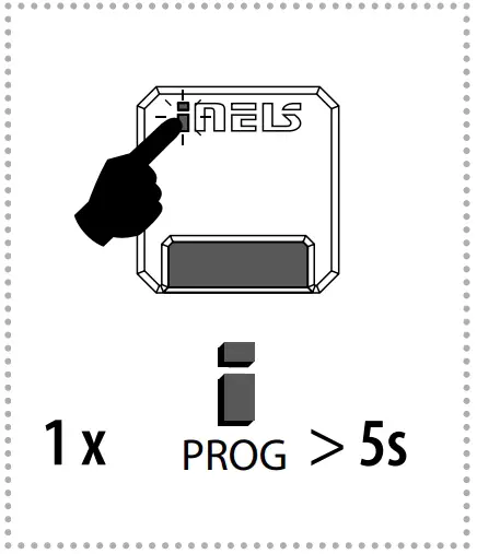 Deleting one position of the transmitter