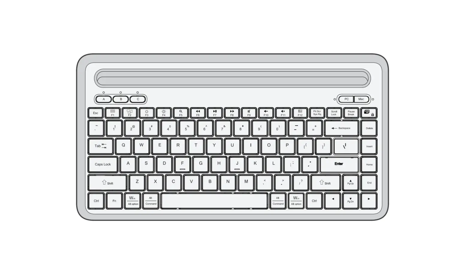 Keyboards Tk594b04801r Wireless Bluetooth Keyboard User Manual