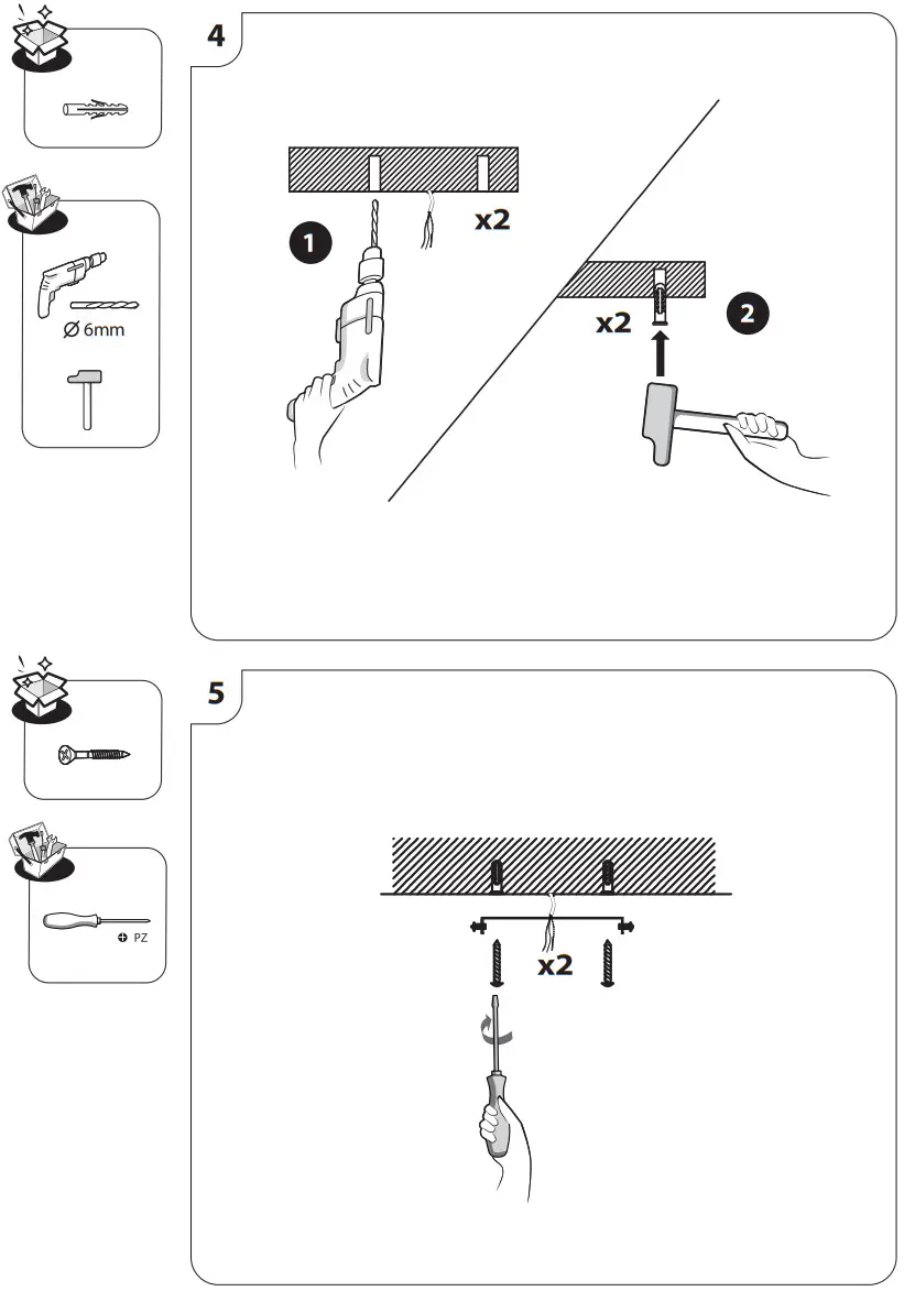 LEROY MERLIN 11809371 Inspire Tonka Pendant - Figure 3