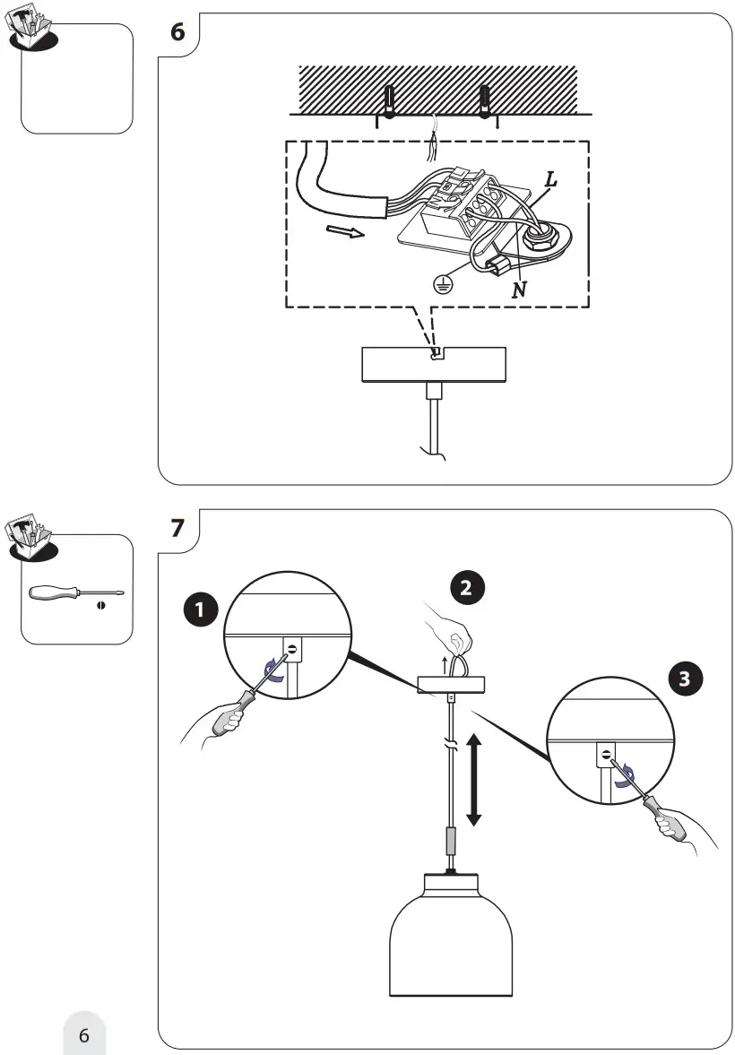LEROY MERLIN 11809371 Inspire Tonka Pendant - Figure 4