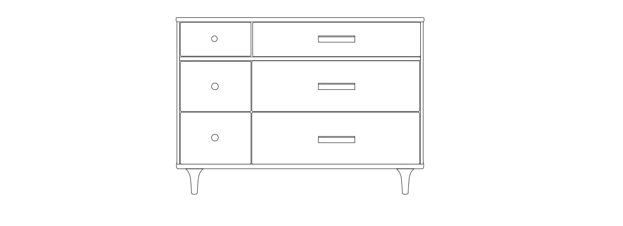 Babyletto 9016 Lolly 6 Drawer Double Dresser Instructions Babyletto 9016 Lolly 6 Drawer Double Dresser Instructions
