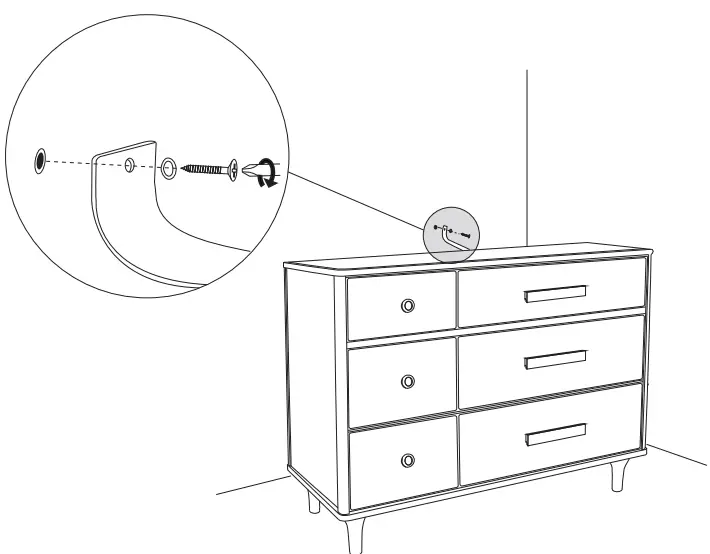 babyletto 9016 Lolly 6 Drawer Double Dresser-FIG12