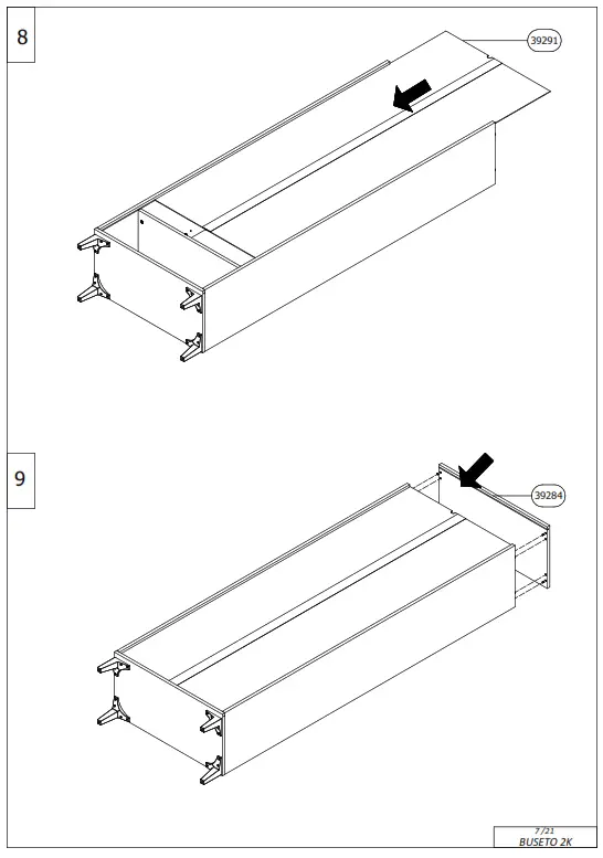 DEDEMAN Pantofar Buseto 2K, Artisan stejar, 67.4 x 34.8 x 195 cm - fig8