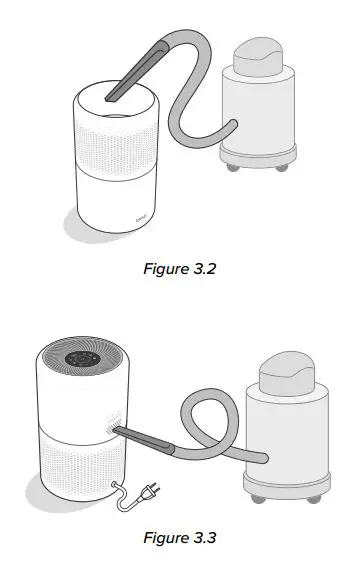 levoit Core 300S Smart True HEPA Air Purifier User Manual - Figure 3.2