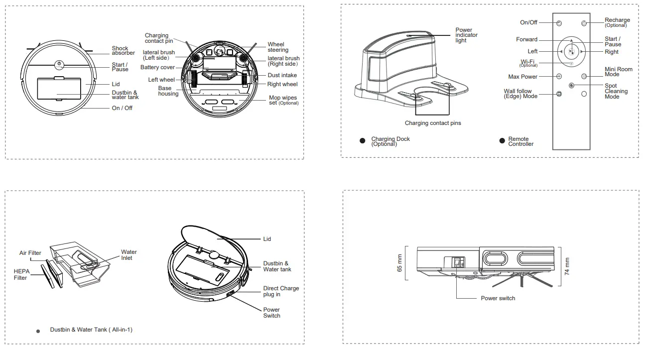 Zhuhai Kaihao Electronics M1 Series Robot Vacuum Cleaner - Fig 11