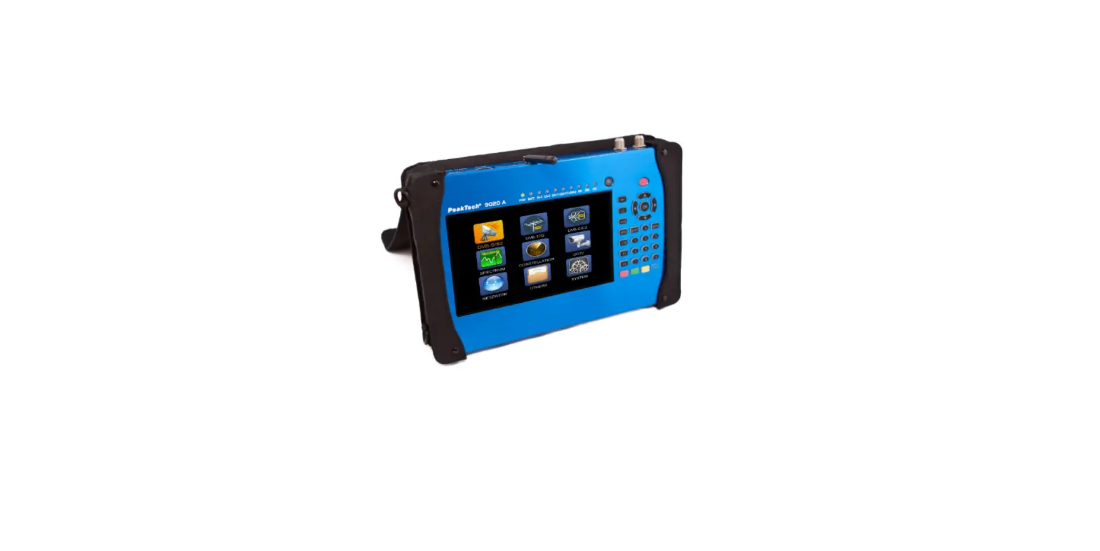 Peaktech Dvb-s-s2 Signal Level Meter User Manual