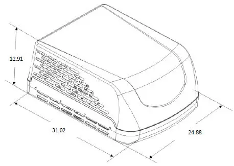 Fogatti FOAC Series Rooftop RV Air Conditioner-4