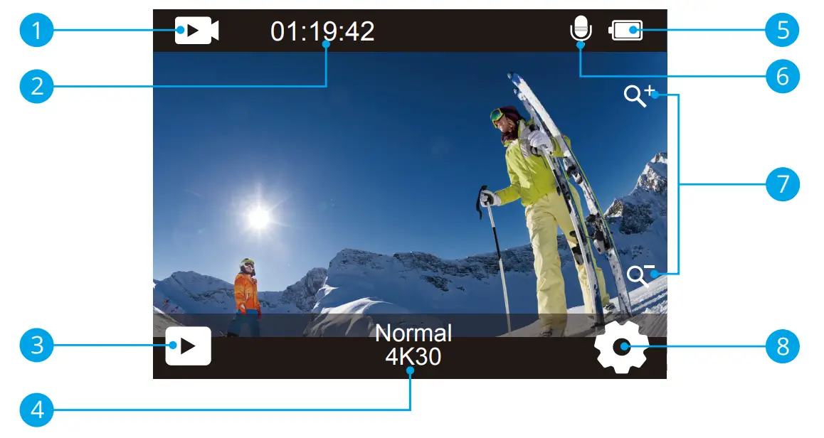 AKASO BRAVE 7 LE V17 Action Camera - fig 4