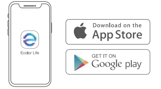 ECOLOR E4B09 Smart Table Lamp - Figure 3