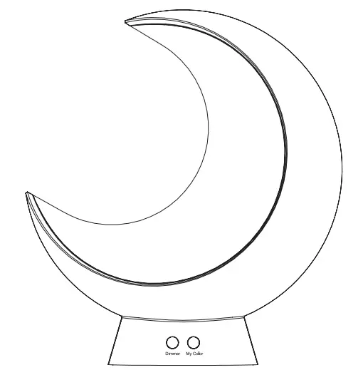 ECOLOR E4B09 Smart Table Lamp