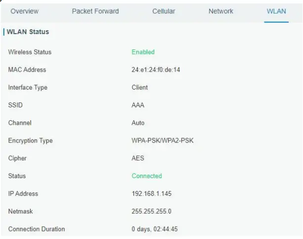Configure the Wi-Fi Connection