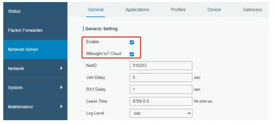 Connect UG56 to Milesight IoT Cloud
