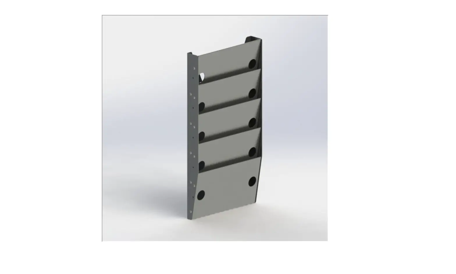 Ranger Design 6069 Aluminum 5 Slot Paper Holder Installation Guide