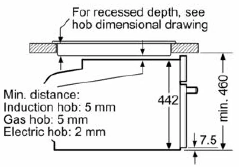 NEFF C17FS32H0B N 90 Built-In Compact Oven - 1