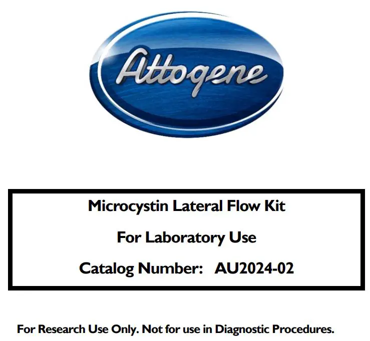 Attogene AU2024-02 Microcystin Lateral Flow Kit User Manual
