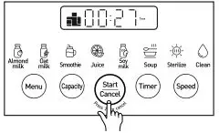 Joyoung L12-Y521-DE01 Hands-Free Washing Blender 16