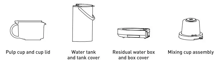 Joyoung L12-Y521-DE01 Hands-Free Washing Blender 21