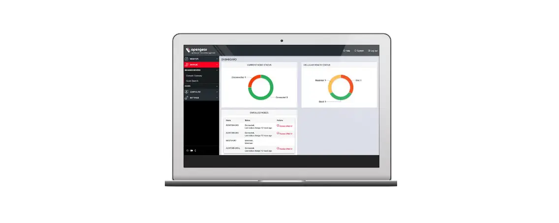 Opengear Lighthouse Management Software Instructions
