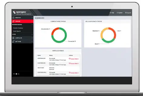 opengear Lighthouse Management Software