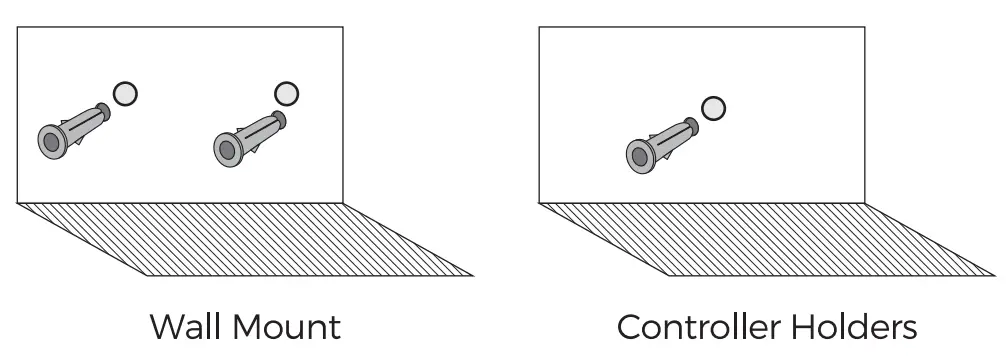 NEXIGO 1548 P5 Wall Mont Set - fig 4