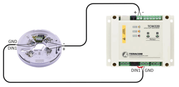 TERACOM TSS8030R Optical Smoke Detector - fig 1