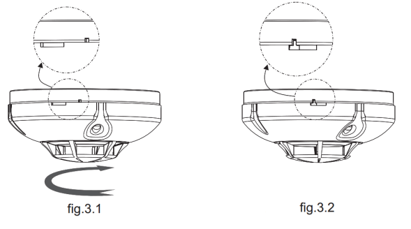 TERACOM TSS8030R Optical Smoke Detector - fig 2