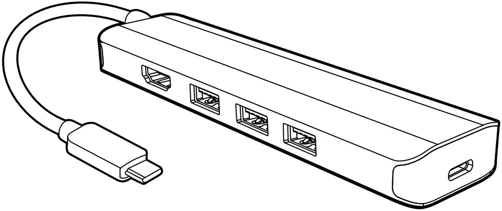 alza power APW HCA58KY USB C Hub
