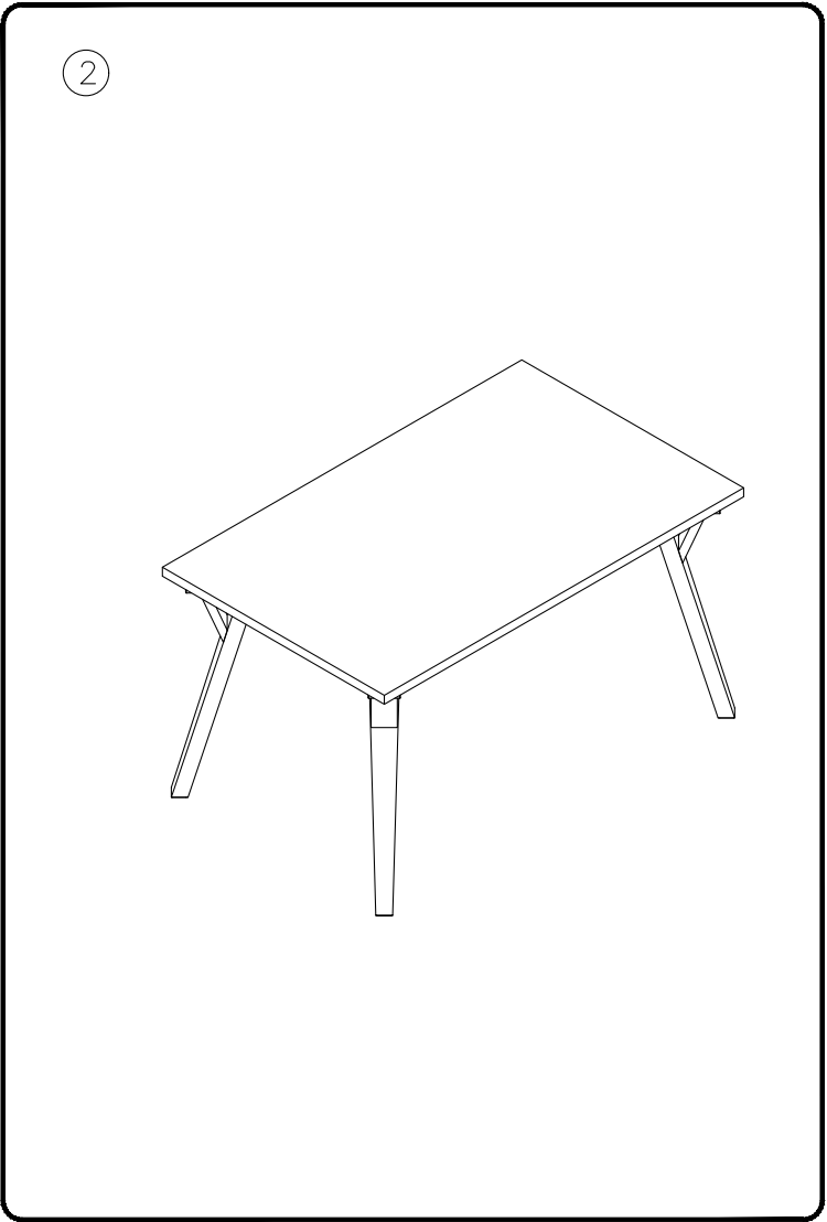 ASHLEY D40625 Otaska Dining Table - fig 1