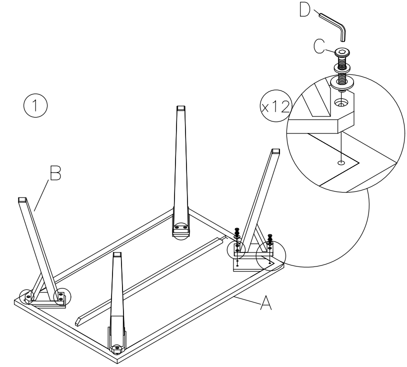 ASHLEY D40625 Otaska Dining Table - fig