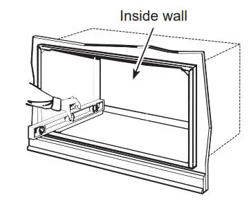 GE APPLIANCES RAB24 Standard Steel Wall Sleeve Instruction Manual - Position the wall sleeve into the wall
