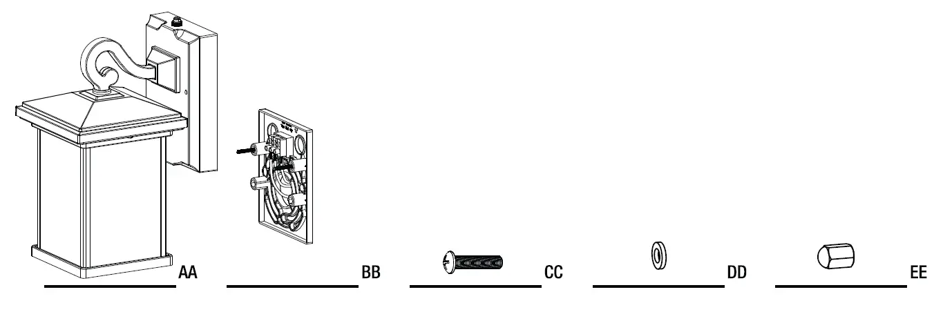 FEIT-Electric-LAN11SQ-SYNC-BZ-120V-Bronze-Square-Decorative-Lantern-fig-2