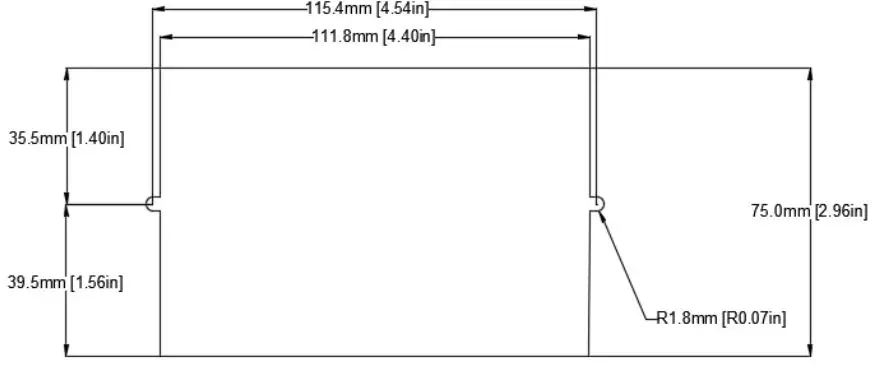 fireye NXD410TS Touchscreen Display-fig4