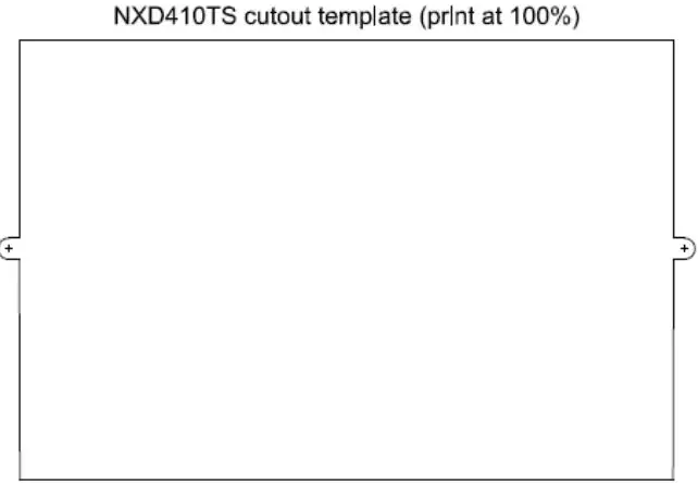 fireye NXD410TS Touchscreen Display-fig5