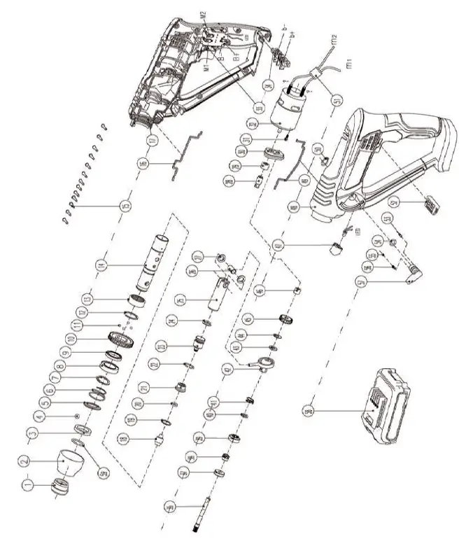 FERM-HDM1052-20V-Cordless-Rotary-Hammer-FIG-8