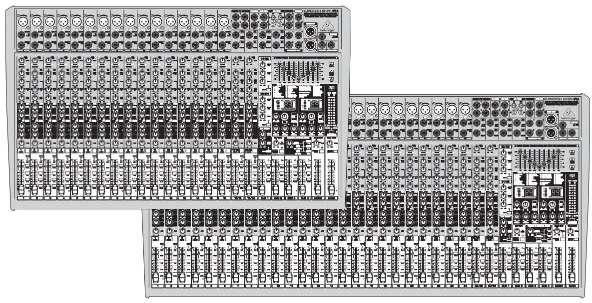 behringer SX2442FX Ultra-Low Noise Design --