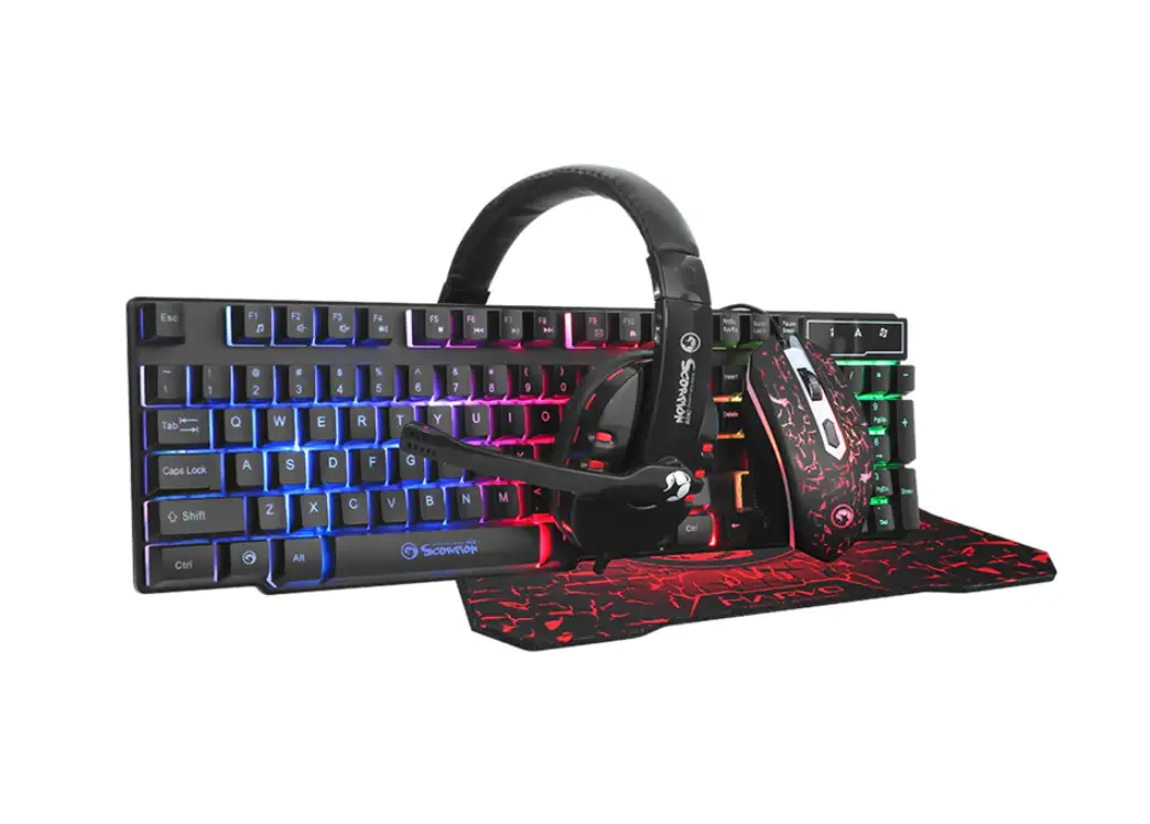 Marvo Cm370 4 In-1 Gaming Starter Kit User Manual Marvo Cm370 4 In-1 Gaming Starter Kit User Manual