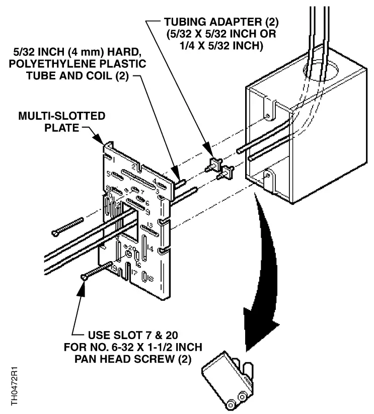 SIEMENS 194-3082 Retrostat Kits for D-N or H-C Thermostats - Reference 6