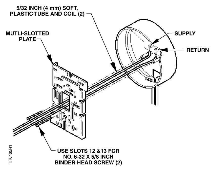 SIEMENS 194-3082 Retrostat Kits for D-N or H-C Thermostats - Reference 7