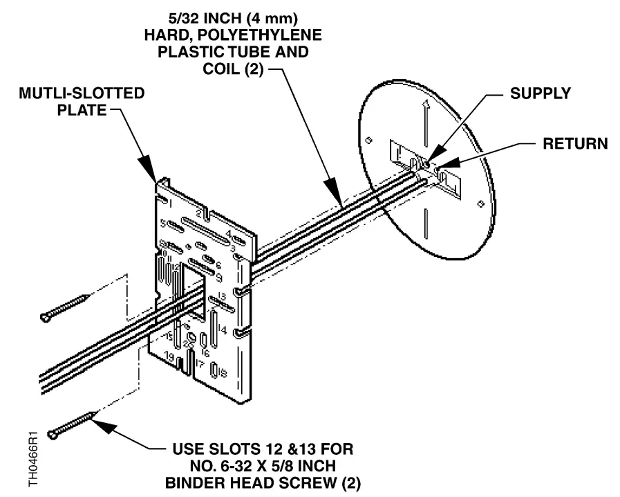 SIEMENS 194-3082 Retrostat Kits for D-N or H-C Thermostats - Reference 8