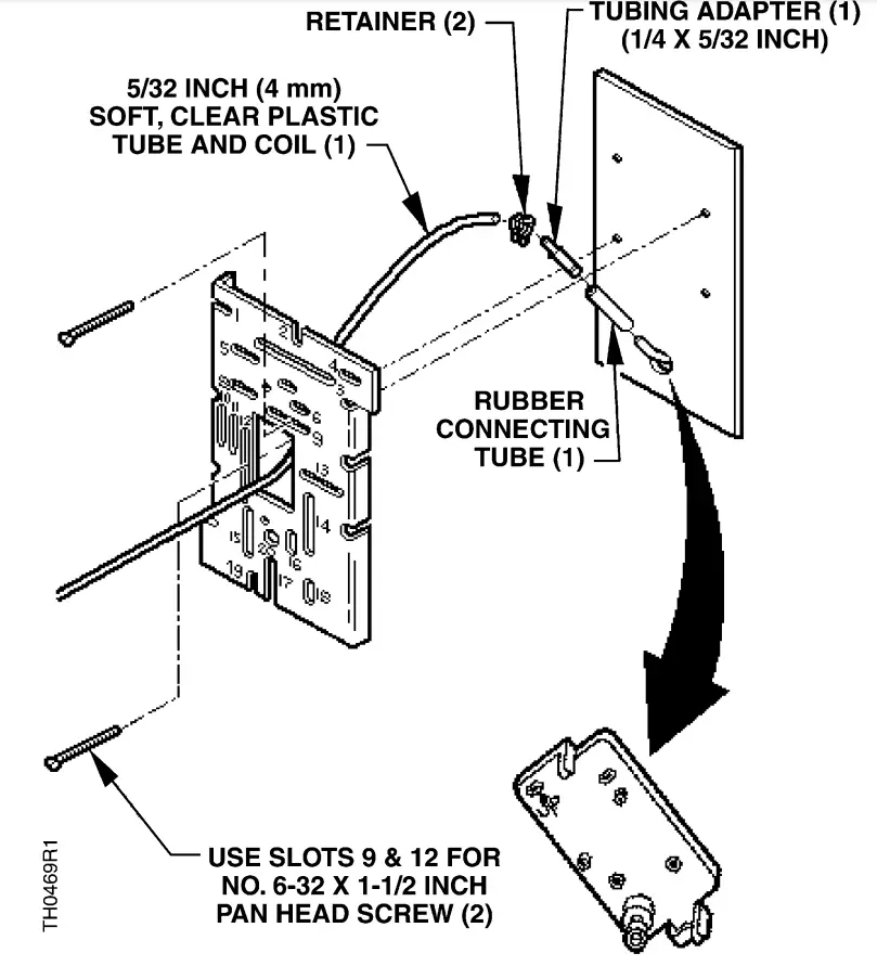 SIEMENS 194-3082 Retrostat Kits for D-N or H-C Thermostats - Reference 9