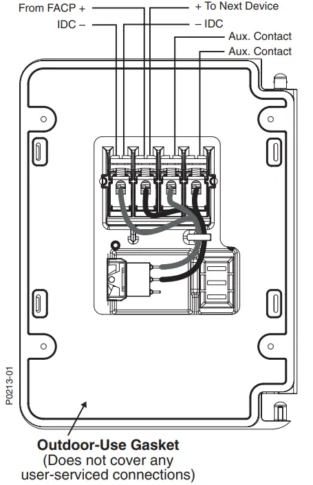 FIre LITe BG 12LAO Manual Pull Station -
