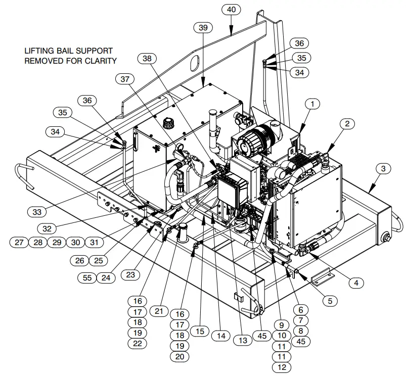 GORMAN-RUPP HSK4A-KDI1903TCR FT4 Hsk Series Pump Hydraulic Driven Sludge Pump - ILLUSTRATION 1